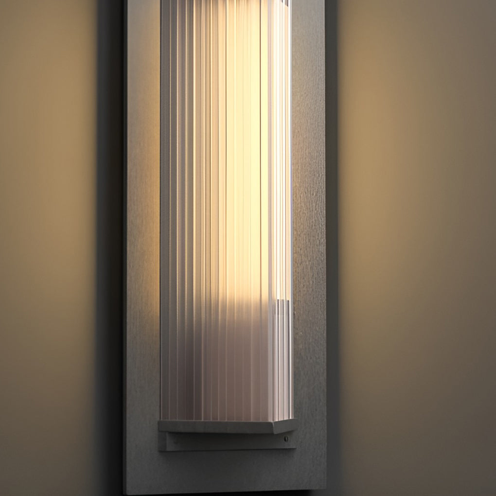 Wthy LED Solar Vintage Outdoor Wall Light
