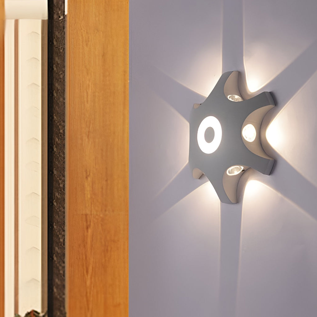 Joyn Flower Nordic Outdoor Wall Washer Lights