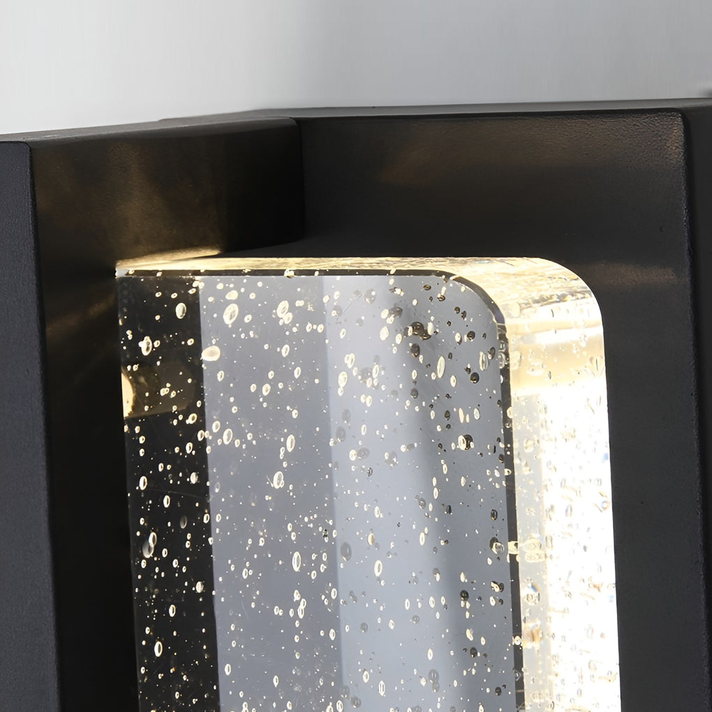 Luminous Creative Modern Crystal Outdoor Wall Lamp