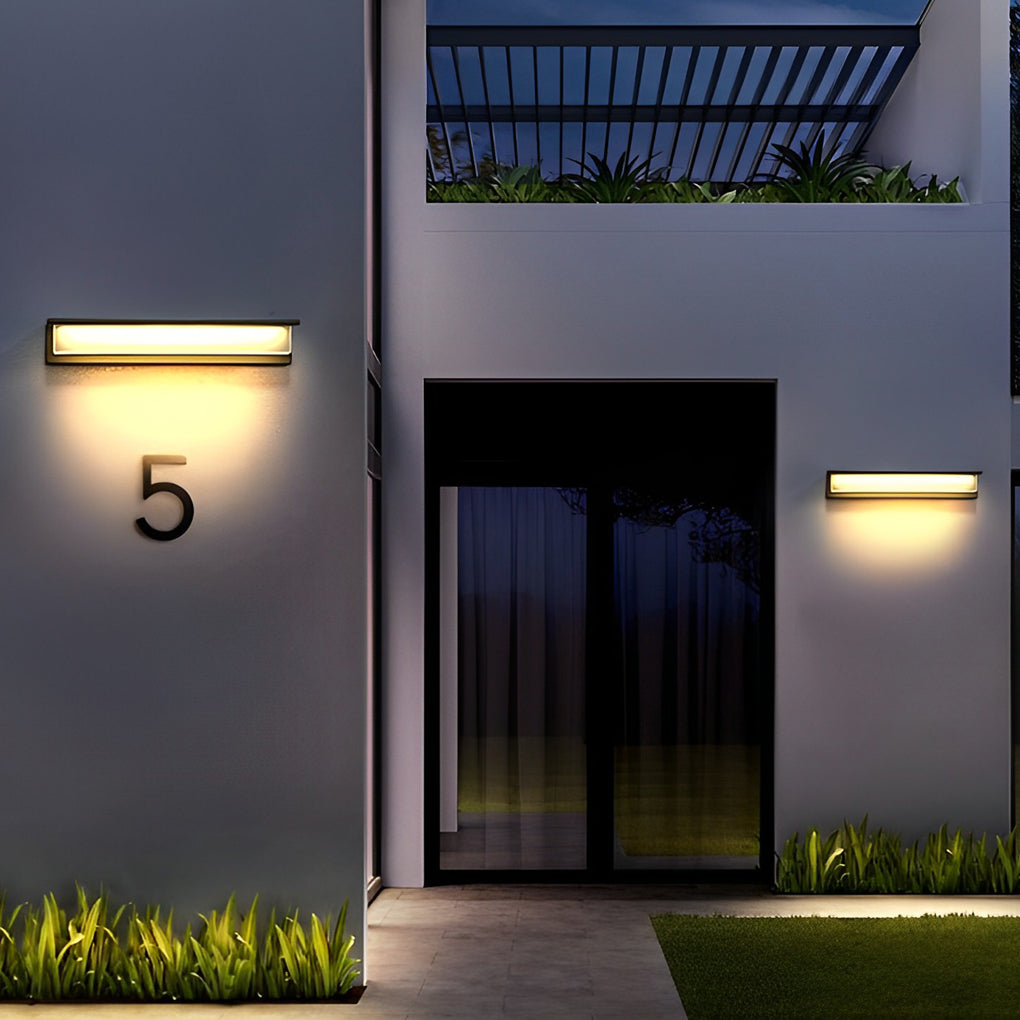 Pala Minimalist LED Modern Outdoor Wall Lamp