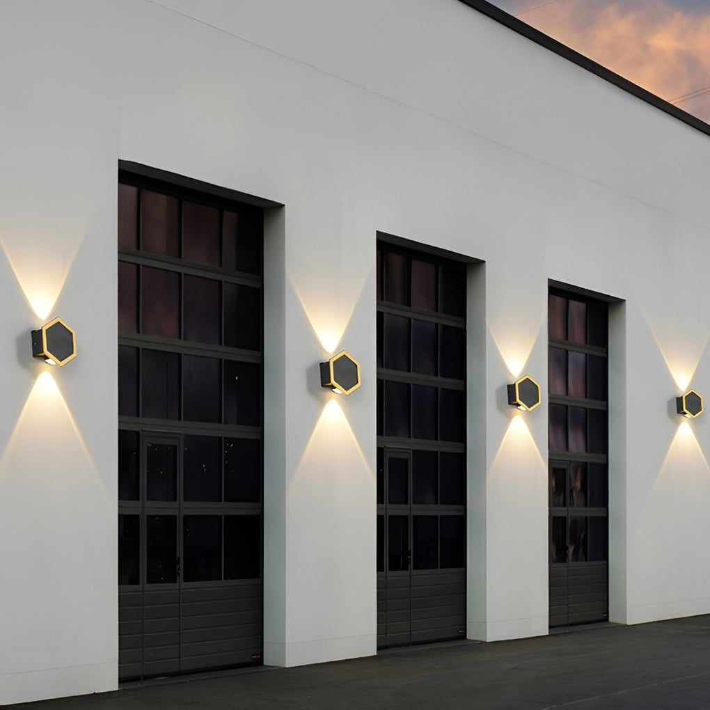Miranda Beehive-shaped Modern Outdoor Wall Light