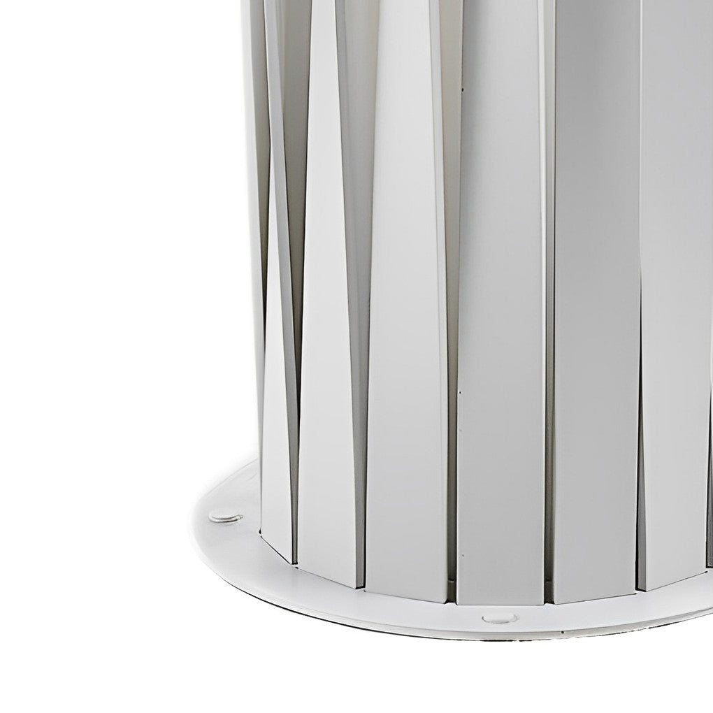 Noble Twisted Modern Solar Outdoor Lawn Lights