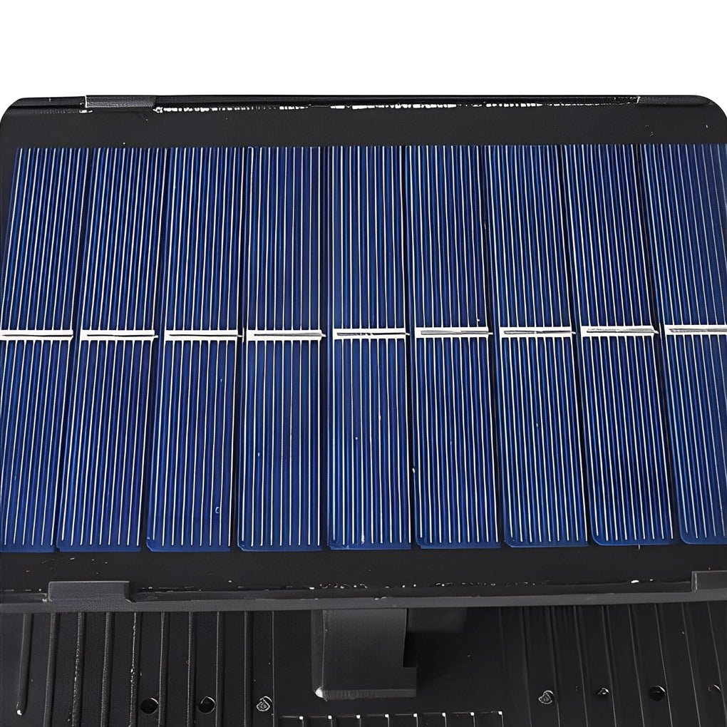 Admiable Rectangular LED Modern Solar Outdoor Wall Lamp