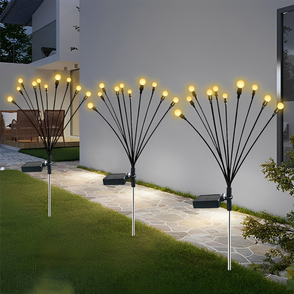 Longar Solar Firefly Eco-Friendly Steel Outdoor Light