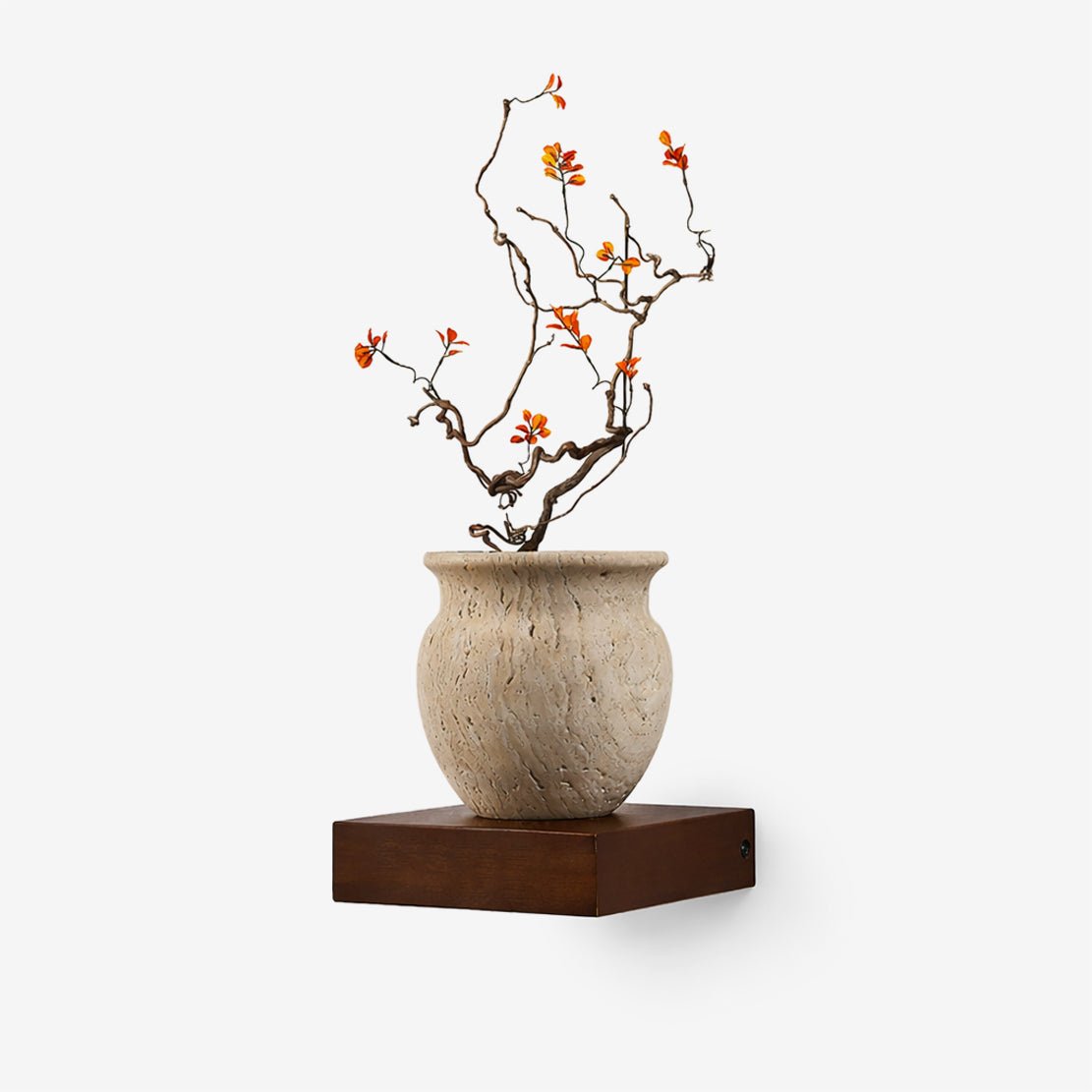 Arbor Sculptural Wall Lamp-Neutral Decor