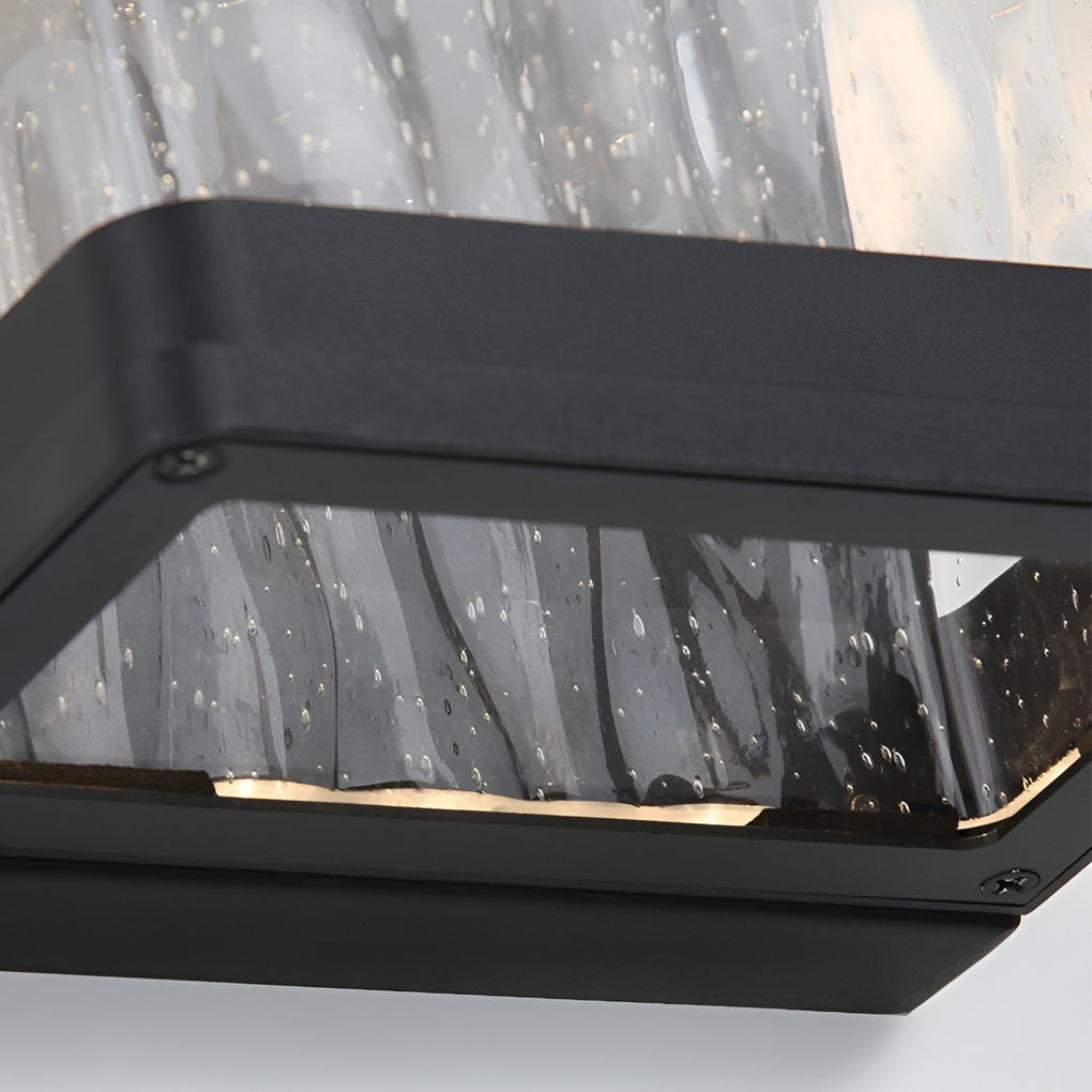 Edric Creative Modern Glass Outdoor Wall Sconce Light