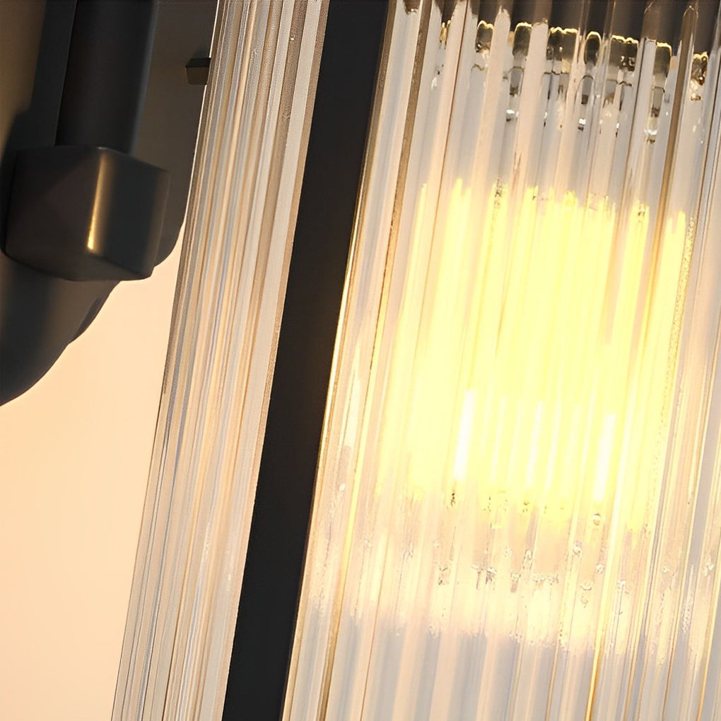 Joseph Striped Retro Outdoor Wall Lights