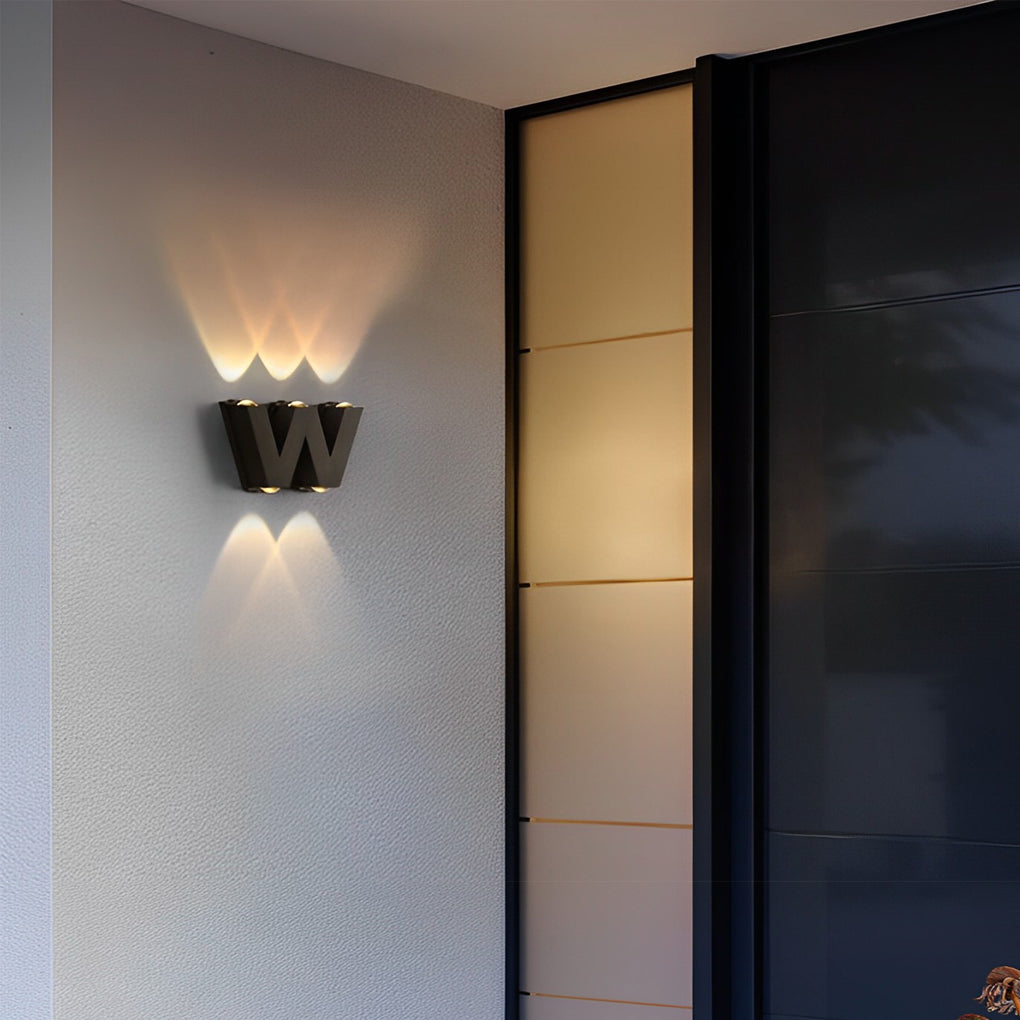 Hannh Creative Modern Outdoor Wall Sconce