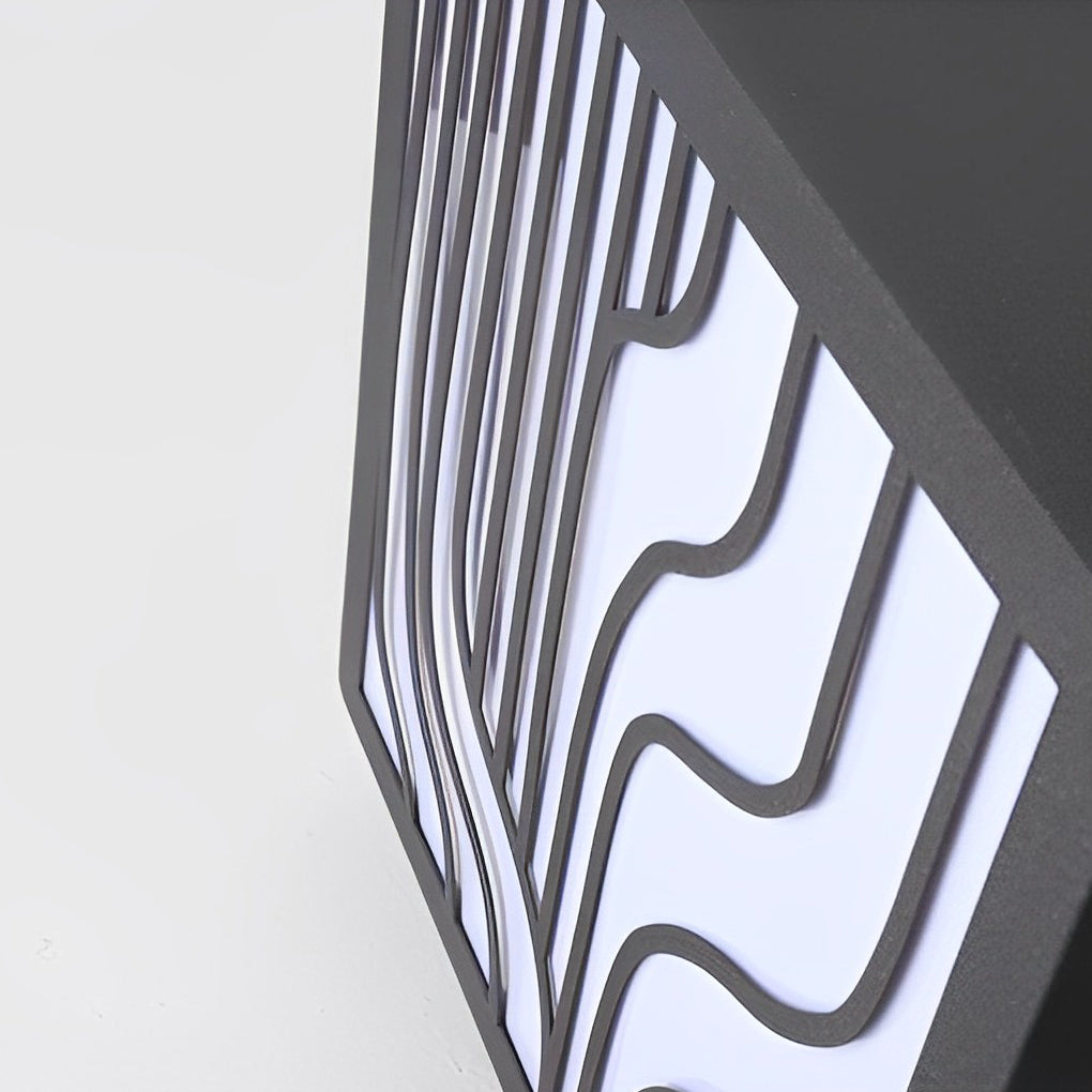 Primav Creative LED Modern Outdoor Fence Post Light