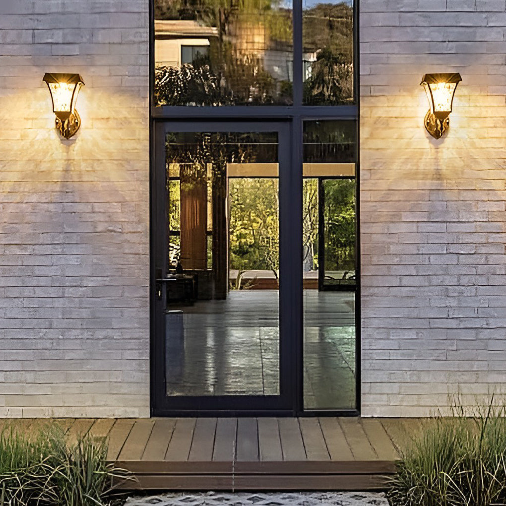 Kit LED Classic Modern Outdoor Wall Sconce Light