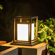 Belinda LED Modern Outdoor Fence Post Pillar Lamp