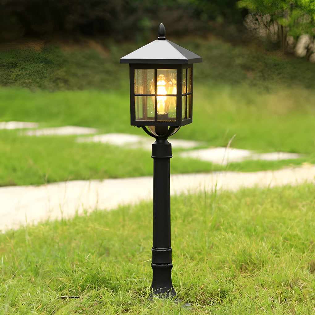Melda Retro Pavilion Outdoor Lawn Lamp