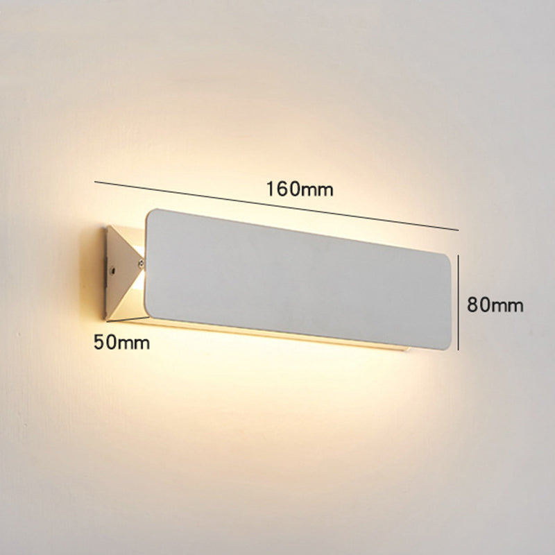 Arisha LED Metal Indoor Wall Lamp Rotatable, White - Neutral Decor