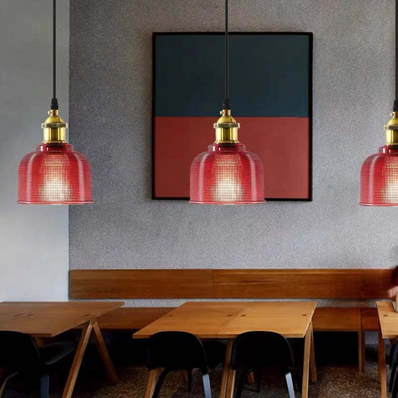 Valentina Glass Art Deco Pendant Lights,Colorful - Neutral Decor