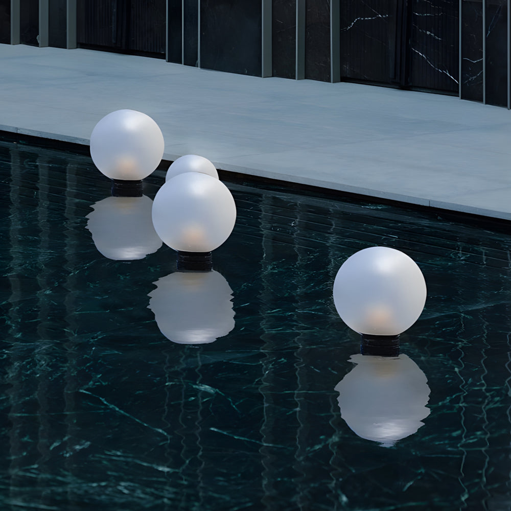 Edwin Moon Round Modern Outdoor Light