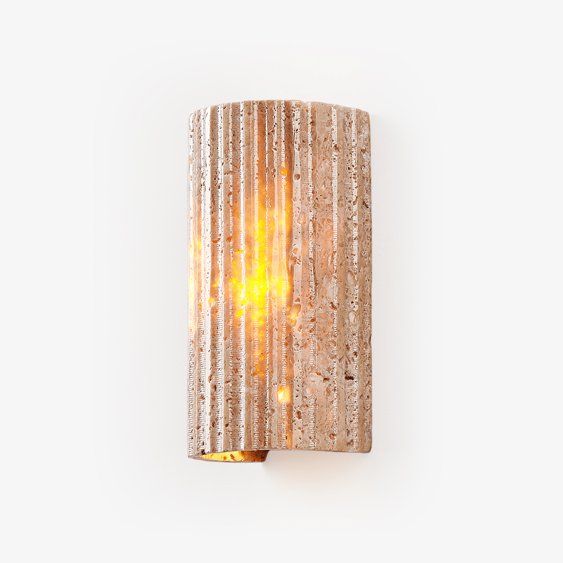 Sysilion Travertine Wall Light-Neutral Decor