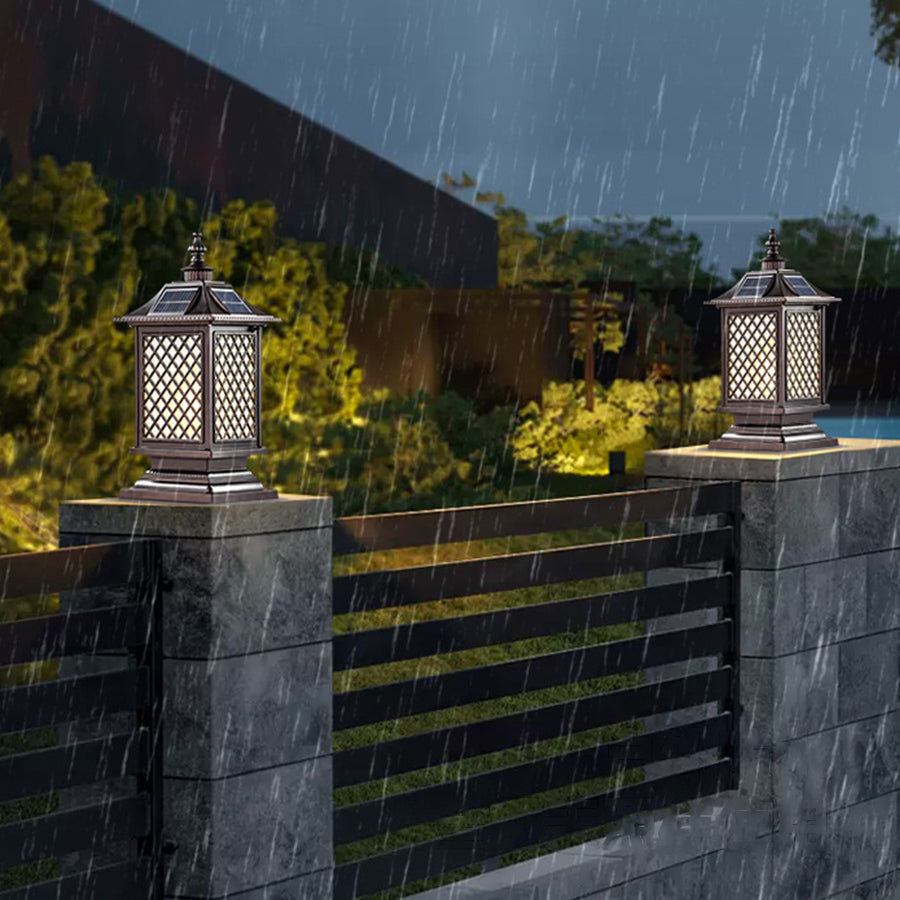 Jeroe Three Color Temperature Outdoor Pillar Light