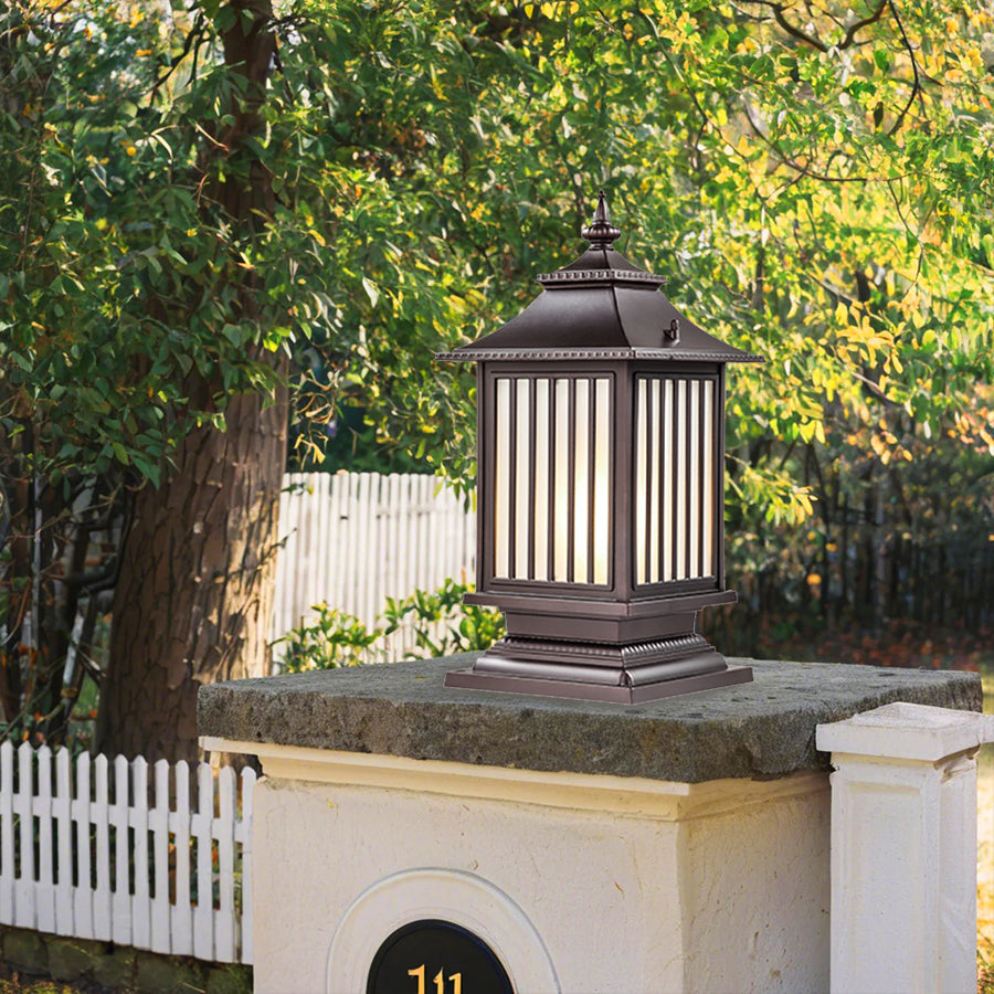Jeroe Three Color Temperature Outdoor Pillar Light