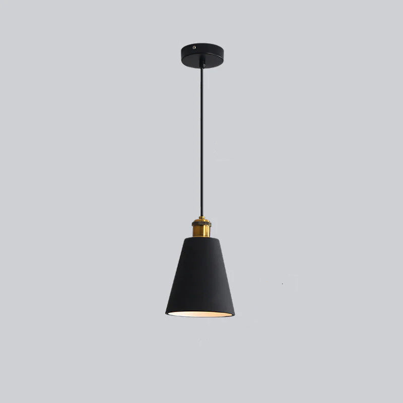 Aria Art Deco Minimalist Monochrome Pendant Light - Neutral Decor