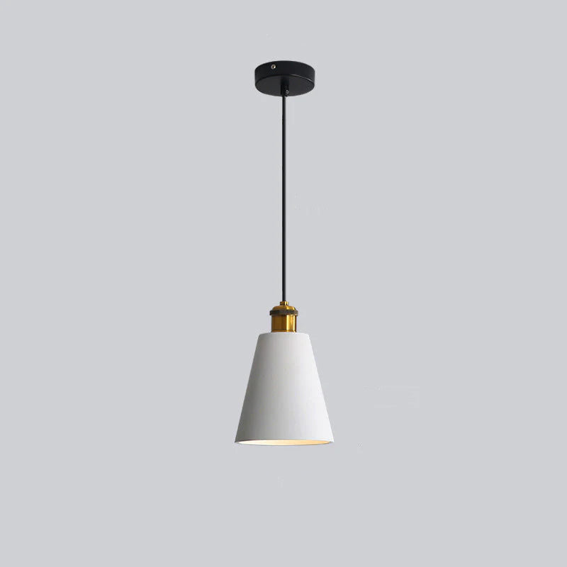 Aria Art Deco Minimalist Monochrome Pendant Light - Neutral Decor