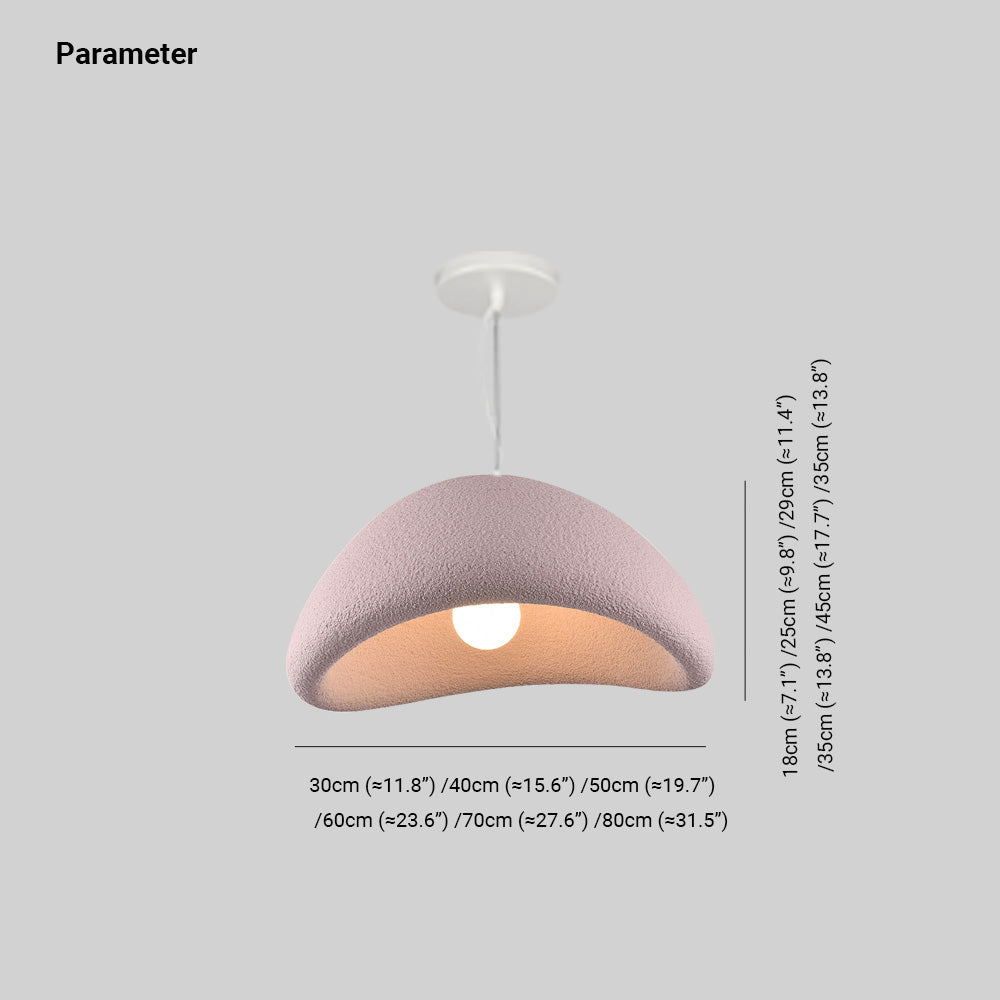 Avi Modern Bread Shape Pendant Light - Neutral Decor
