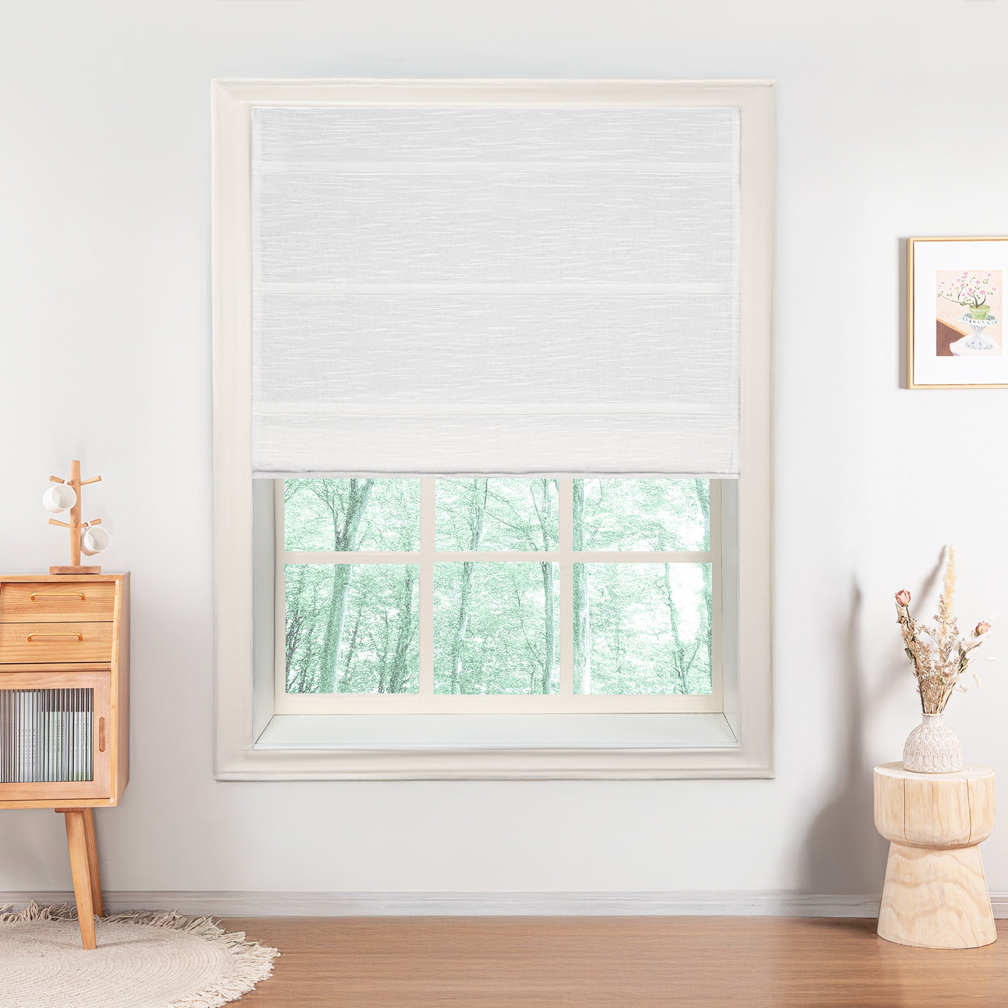 Annie Roman Blackout Shades-Neutral Decor