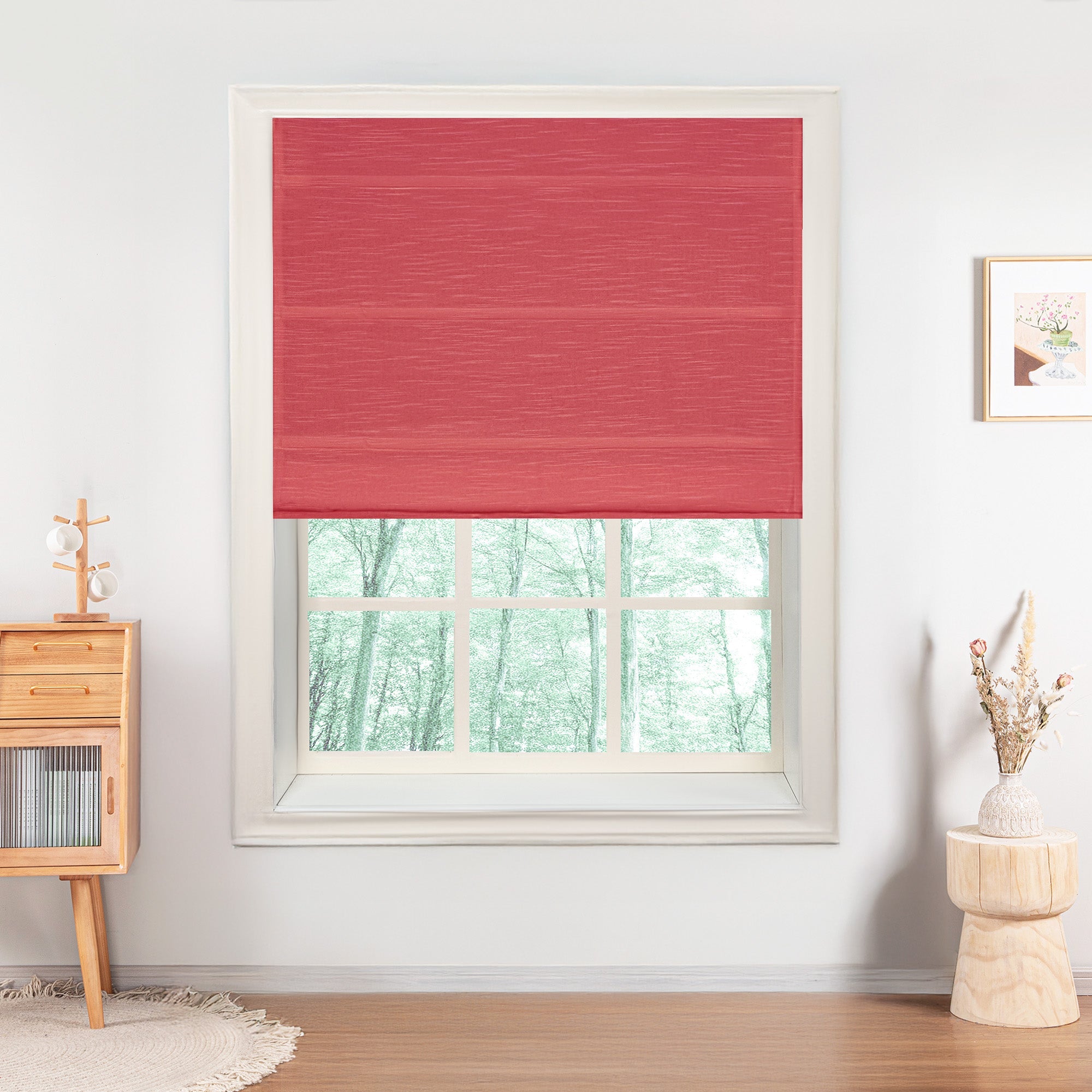 Annie Roman Blackout Shades-Neutral Decor