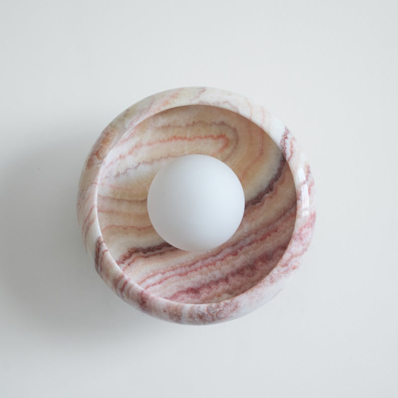 Onvix Natural Onyx Wall Light