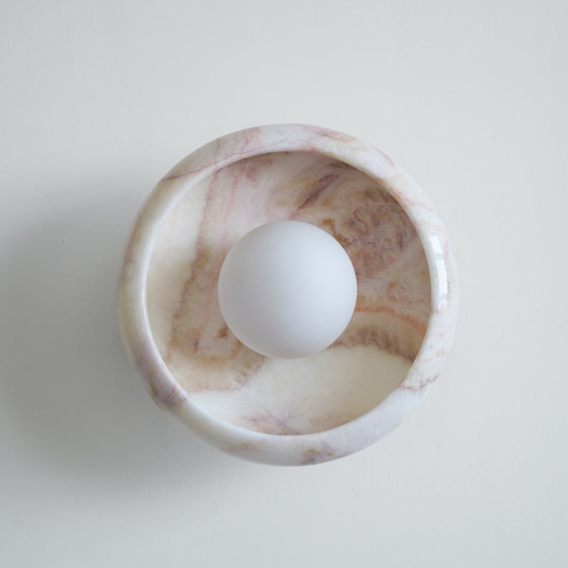 Onvix Natural Onyx Wall Light