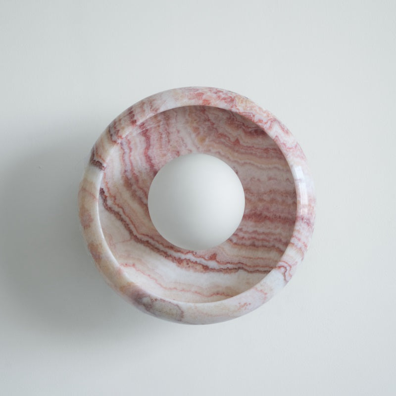 Onvix Natural Onyx Wall Light