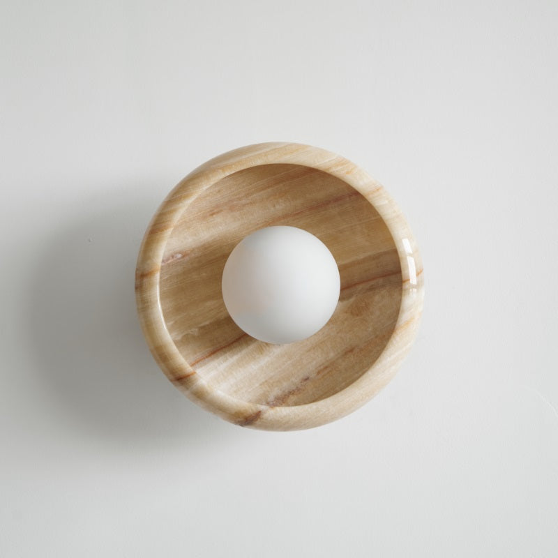 Onvix Natural Onyx Wall Light