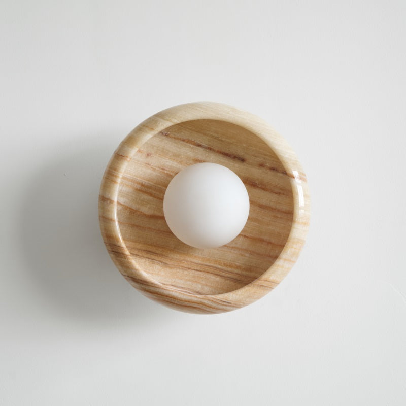Onvix Natural Onyx Wall Light