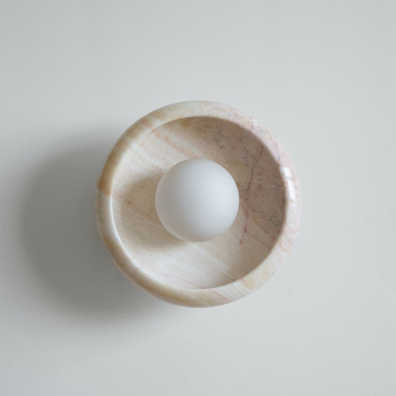 Onvix Natural Onyx Wall Light