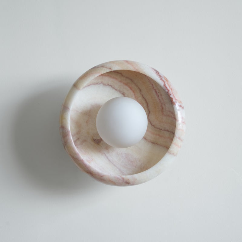 Onvix Natural Onyx Wall Light