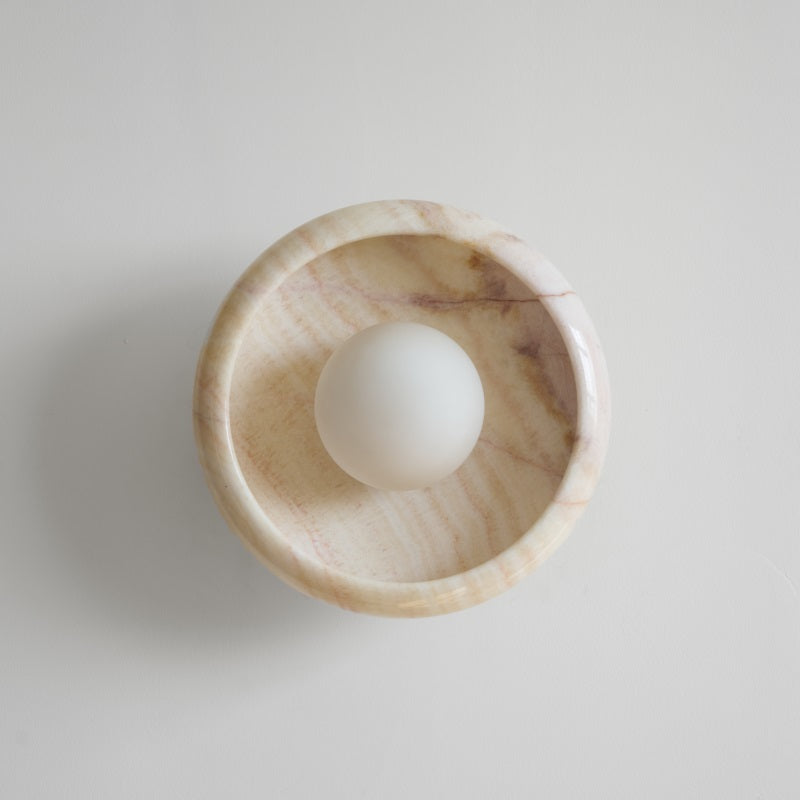 Onvix Natural Onyx Wall Light