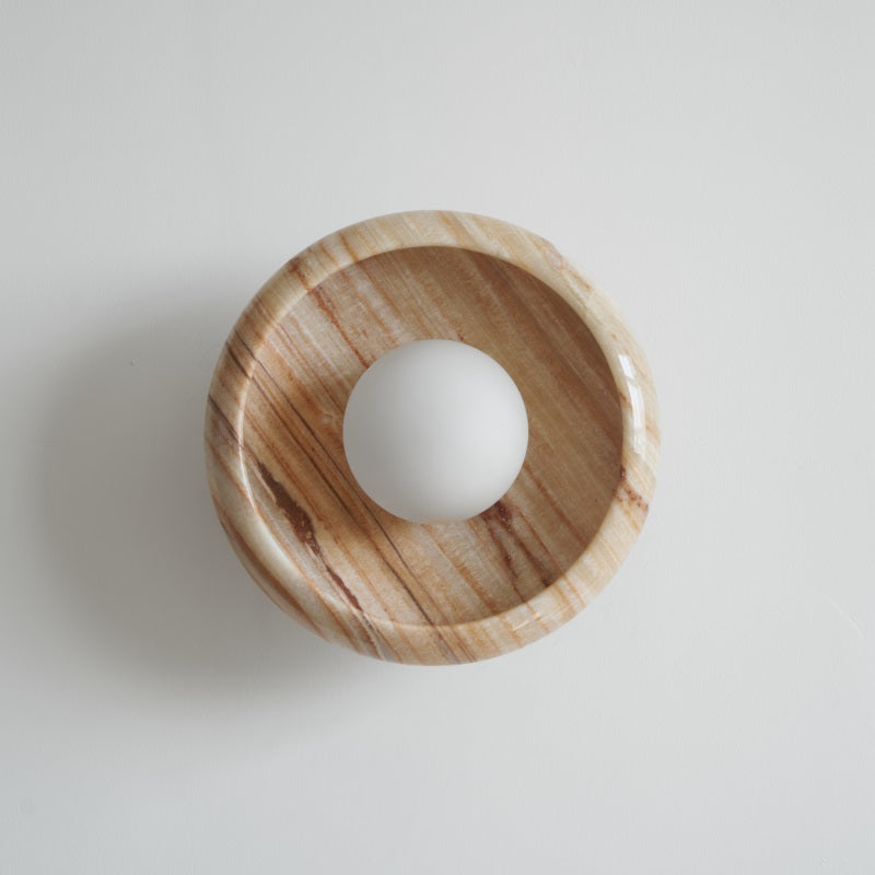 Onvix Natural Onyx Wall Light