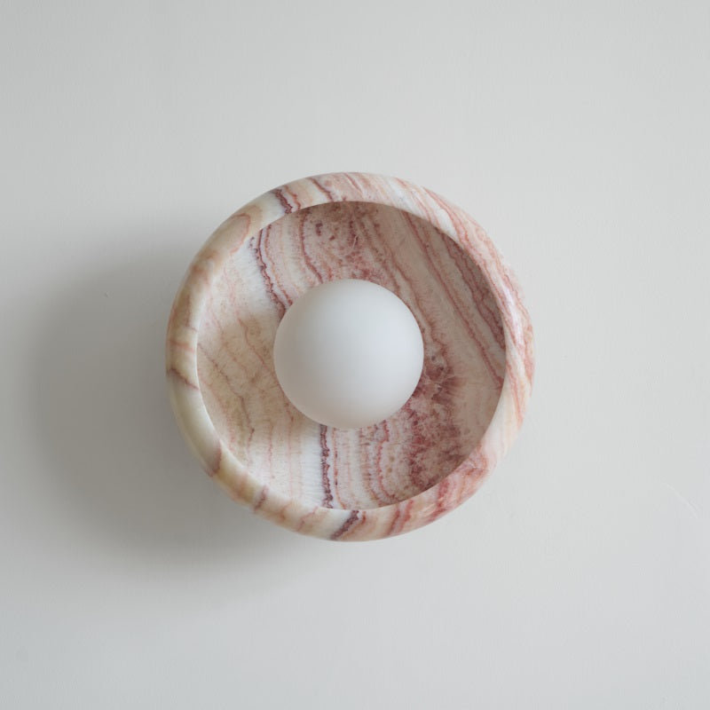 Onvix Natural Onyx Wall Light