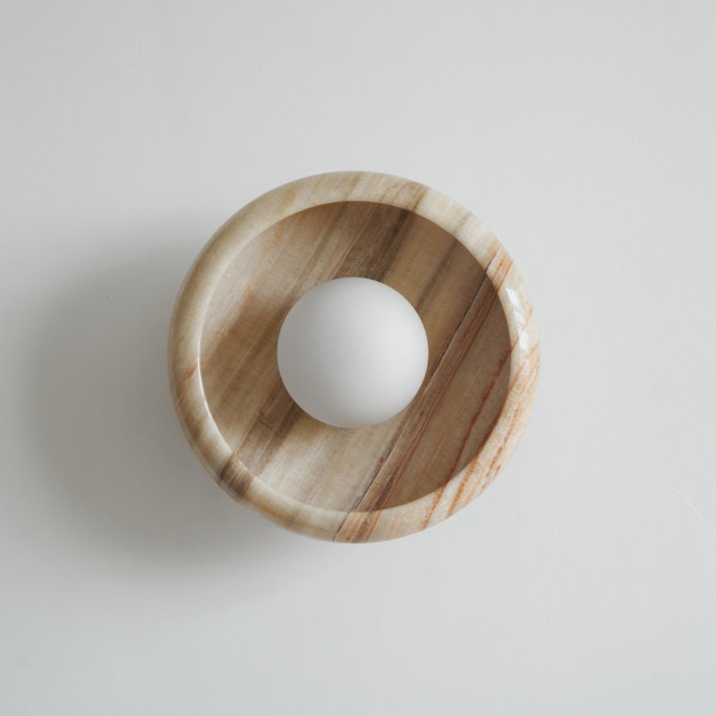 Onvix Natural Onyx Wall Light