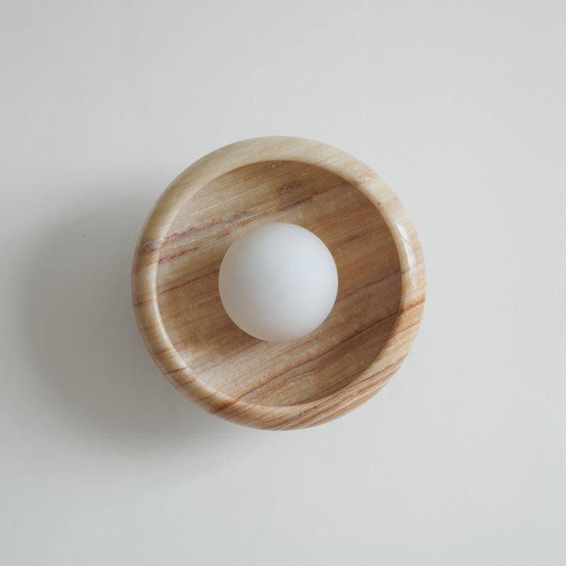 Onvix Natural Onyx Wall Light