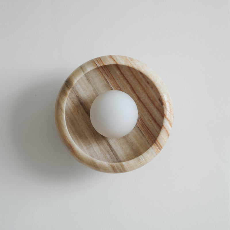 Onvix Natural Onyx Wall Light