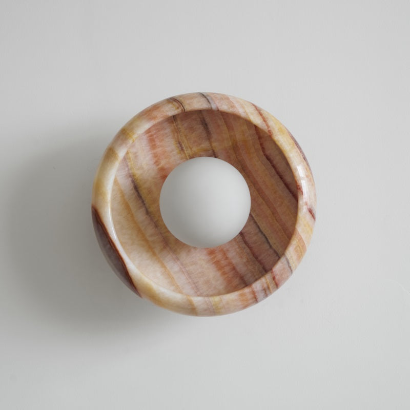 Onvix Natural Onyx Wall Light