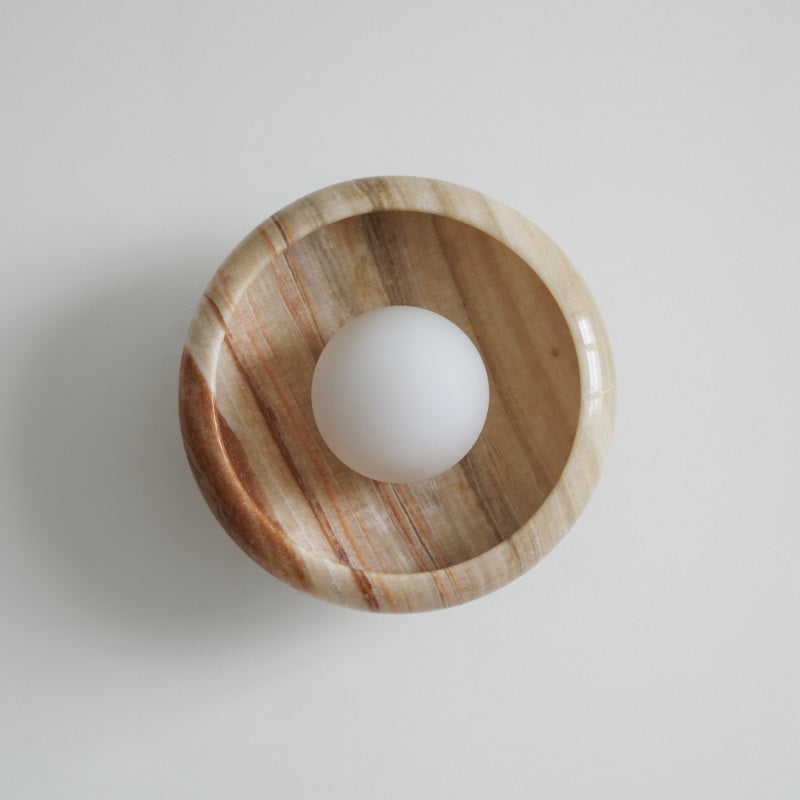 Onvix Natural Onyx Wall Light