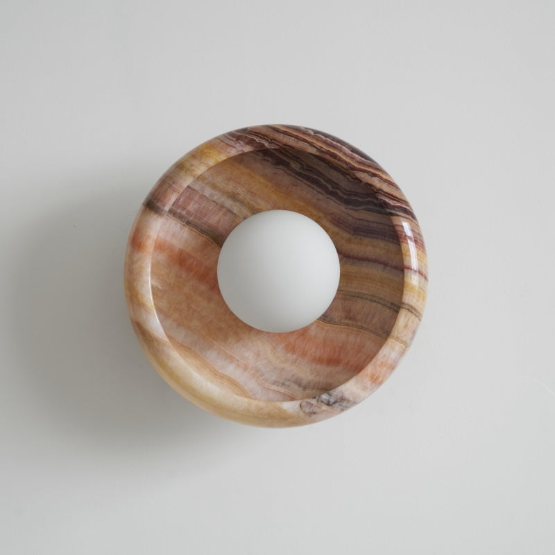 Onvix Natural Onyx Wall Light