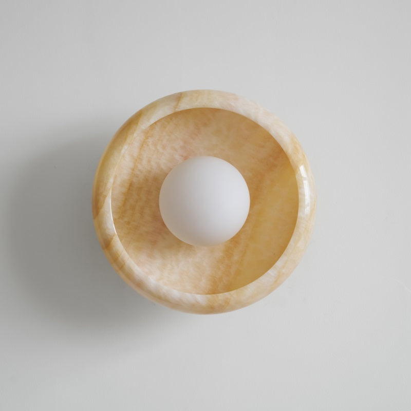 Onvix Natural Onyx Wall Light