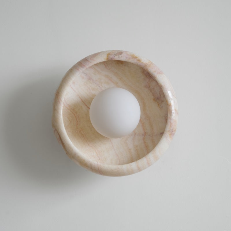 Onvix Natural Onyx Wall Light