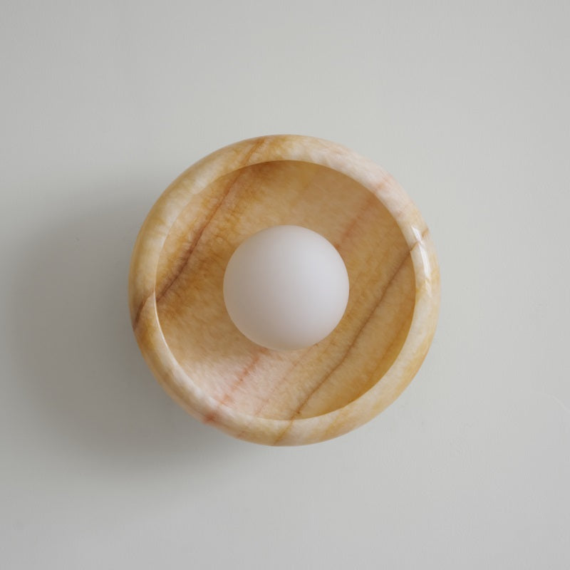 Onvix Natural Onyx Wall Light