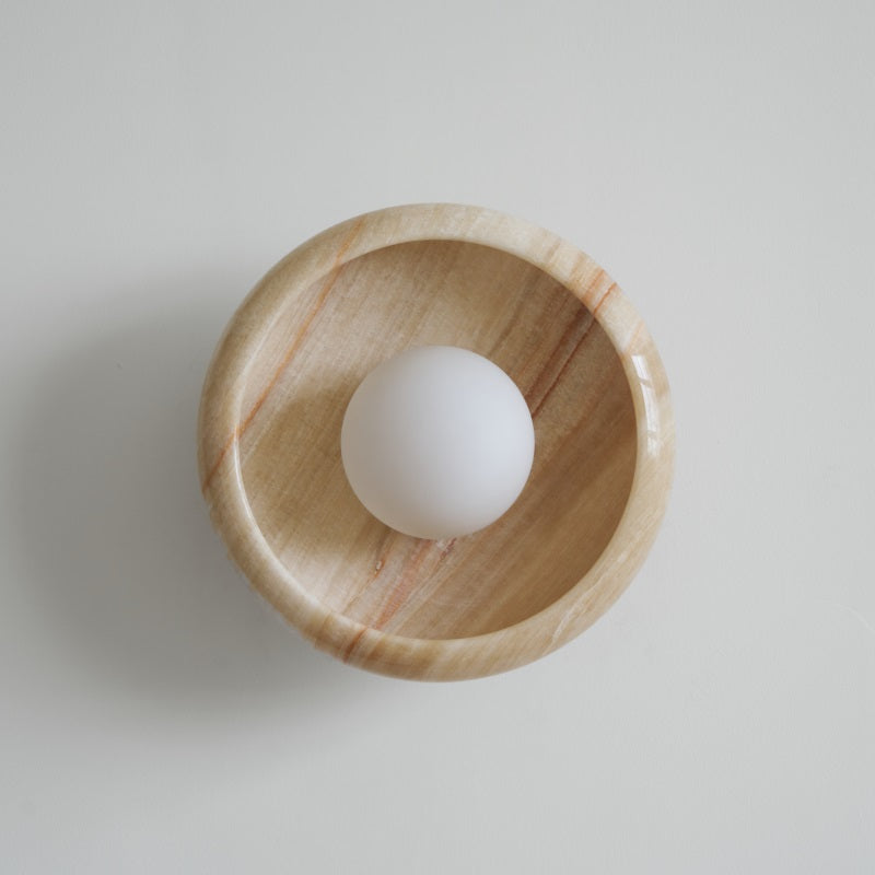 Onvix Natural Onyx Wall Light