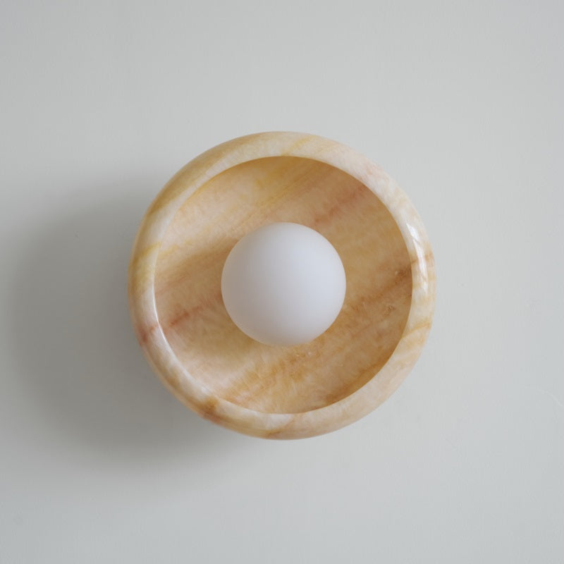 Onvix Natural Onyx Wall Light