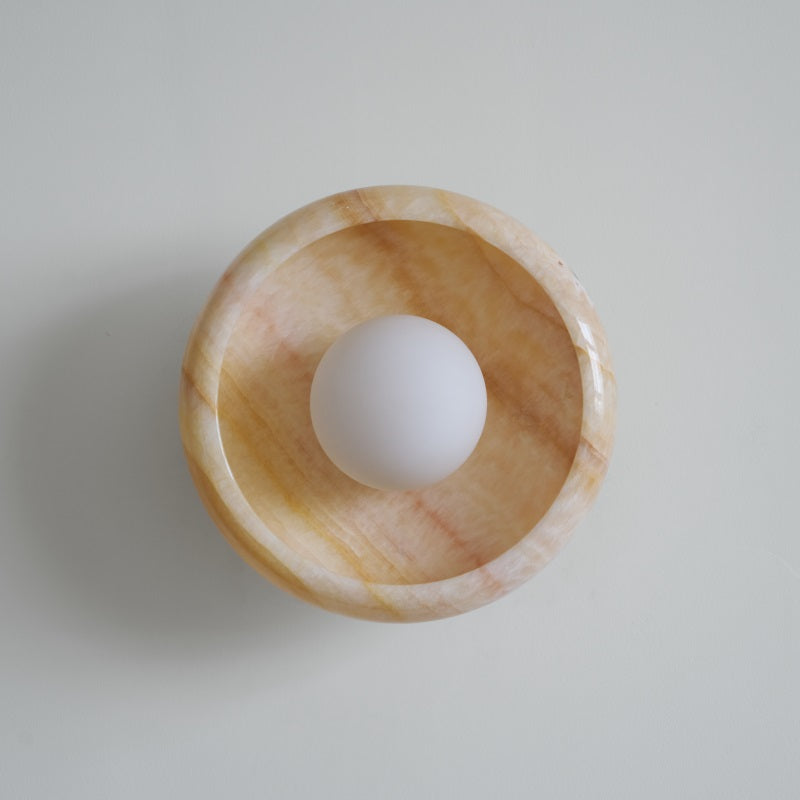 Onvix Natural Onyx Wall Light