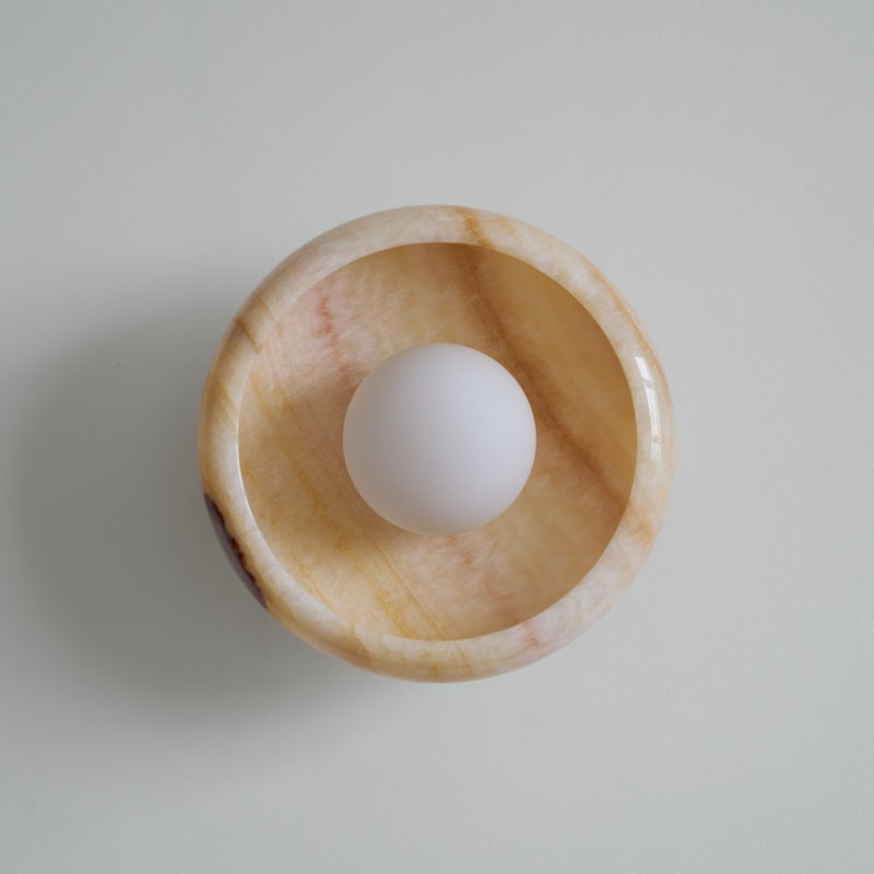 Onvix Natural Onyx Wall Light